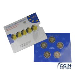 2 Euro Gedenkmünzenset Deutschland 2012 PP - 10 Jahre Euro Bargeld 2 Euro Gedenkmünzenset Deutschland 2012 PP - 10 Jahre Euro Bargeld