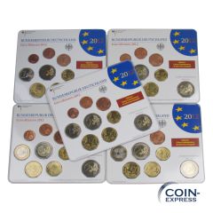 Euro Kursmünzensätze Deutschland 2012 ST ADFGJ