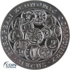 21 Ecus Gibraltar 1993 Europäische Wirtschaftsgemeinschaft