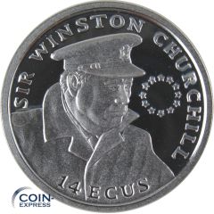 14 Ecus Gibraltar 1993 Sir Winston Churchill