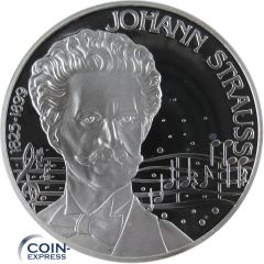 25 Ecus Österreich 1995 - Johann Strauß