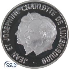 25 Ecu Luxemburg 1995 Jean und Josephine-Charlotte