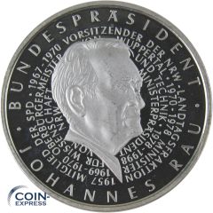 Medaille Deutschland 2002 Johannes Rau Bundespräsident