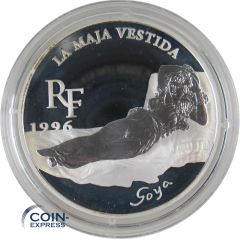 10 Francs - 1,50 Euro Frankreich 1996 - La Maja Vestida