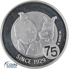 10 Euro Gedenkmünze Belgien 2004 - 75 Jahre Tim und Struppi 10 Euro Gedenkmünze Belgien 2004 - 75 Jahre Tim und Struppi