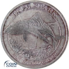 50 Cent Gedenkmünze Australien 2016 Tigerhai 50 Cent Gedenkmünze Australien 2016 Tigerhai