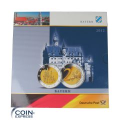 2 Euro Gedenkmünze Deutschland 2012 Hamburg J - Deutsche Post 2 Euro Gedenkmünze Deutschland 2012 Hamburg J - Deutsche Post