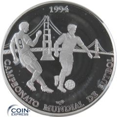 10 Pesos Kuba 1994 Fußball WM USA 10 Pesos Kuba 1994 Fußball WM USA