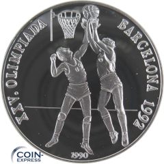 10 Pesos Kuba 1990 Olympia 1992 Basketball 10 Pesos Kuba 1990 Olympia 1992 Basketball