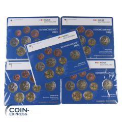 Euro Kursmünzensätze Deutschland 2023 ST ADFGJ