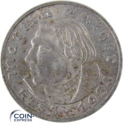 2 Reichsmark 1933 A Martin Luther