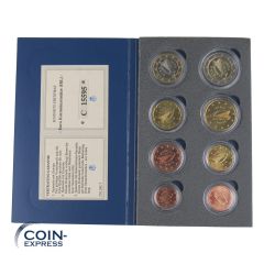 Euro Kursmünzensatz Irland im blauen Folder gemischte Jahre