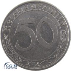 50 Reichspfennig 1938 A 50 Reichspfennig 1938 A