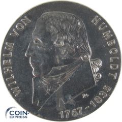 20 Mark Gedenkmünze DDR 1967 - Wilhelm von Humboldt