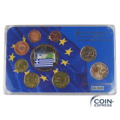 Euro Kursmünzensatz Griechenland - Euro Währungssatz