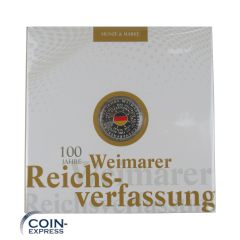 20 Euro Deutschland 2019 Weimarer Reichsverfassung Deutsche Post