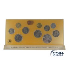 Pesetas Kursmünzensatz Spanien - Internationales Kollegium über persönliche Schutzausrüstung in Torremolino 1982