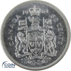 50 Cent Münze Kanada 1964 - Elch