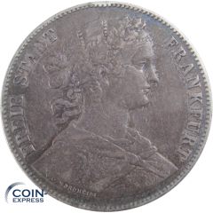 1 Vereinstaler Freie Stadt Frankfurt 1860