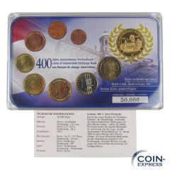 Euro Kursmünzensatz Niederlande - 400 Jahre Amsterdamer Wechselbank