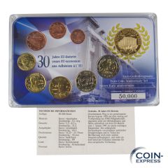 Euro Kursmünzensatz Griechenland - 30 Jahre EU-Beitritt