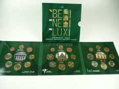 Euro Kursmünzensatz Benelux 2005 BU - Belgien + Niederlande + Luxemburg