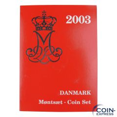 Kronen Kursmünzensatz Dänemark 2003 BU