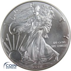 1 Dollar Gedenkmünze USA 2018 Silver Eagle - 1 oz Silber
