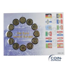 12x 1 Euro - Der Euro vereint Europa