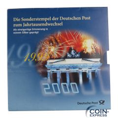 2 Silbermedaillen - Die Sonderstempel der Deutschen Post