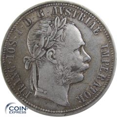 1 Gulden - Florin Österreich 1888 Franz Joseph I.