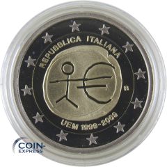 2 Euro Gedenkmünze Italien 2009 PP - Europäische Währungsunion