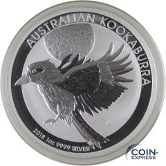 1 Dollar Gedenkmünze Australien 2018 Kookaburra; 1 OZ Silber