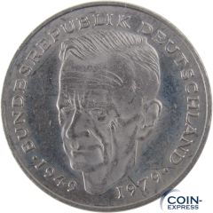 2 DM Münze Deutschland 1990 D - Kurt Schumacher 2 DM Münze Deutschland 1990 D - Kurt Schumacher