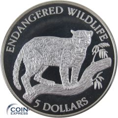 5 Dollar Niue 1992 Jaguar