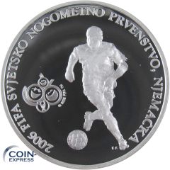 150 Kuna Gedenkmünze Kroatien 2006 - Fußball WM 150 Kuna Gedenkmünze Kroatien 2006 - Fußball WM