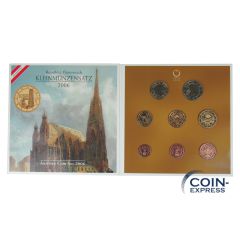 Euro Kursmünzensatz Österreich 2006 HGH